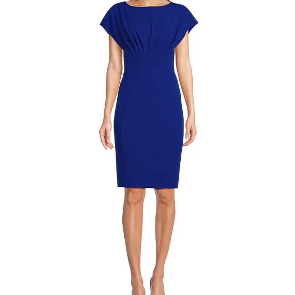 Elegant Blue Women's Dress
